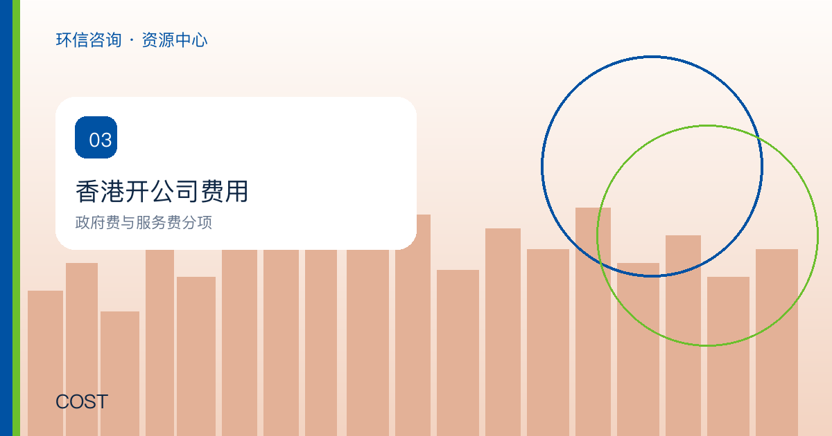 香港开公司费用怎么看:政府费和服务费分开